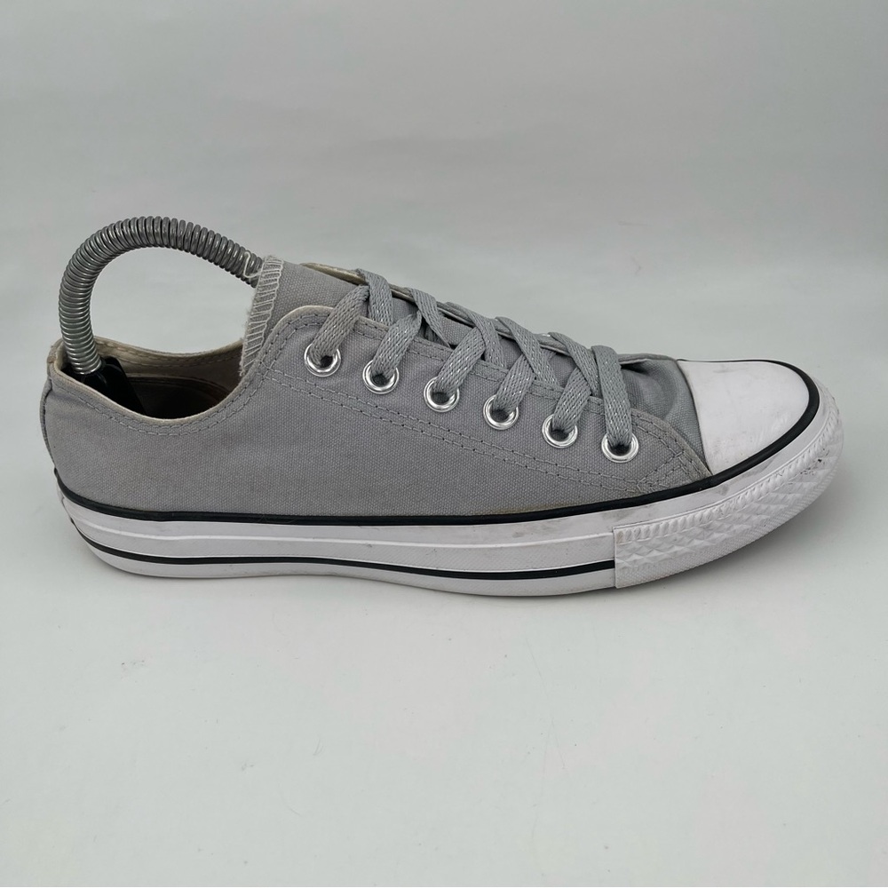 Converse Women’s Chuck Taylor AS - SZ 8 - Double Tongue Grey Canvas Sneaker Shoe